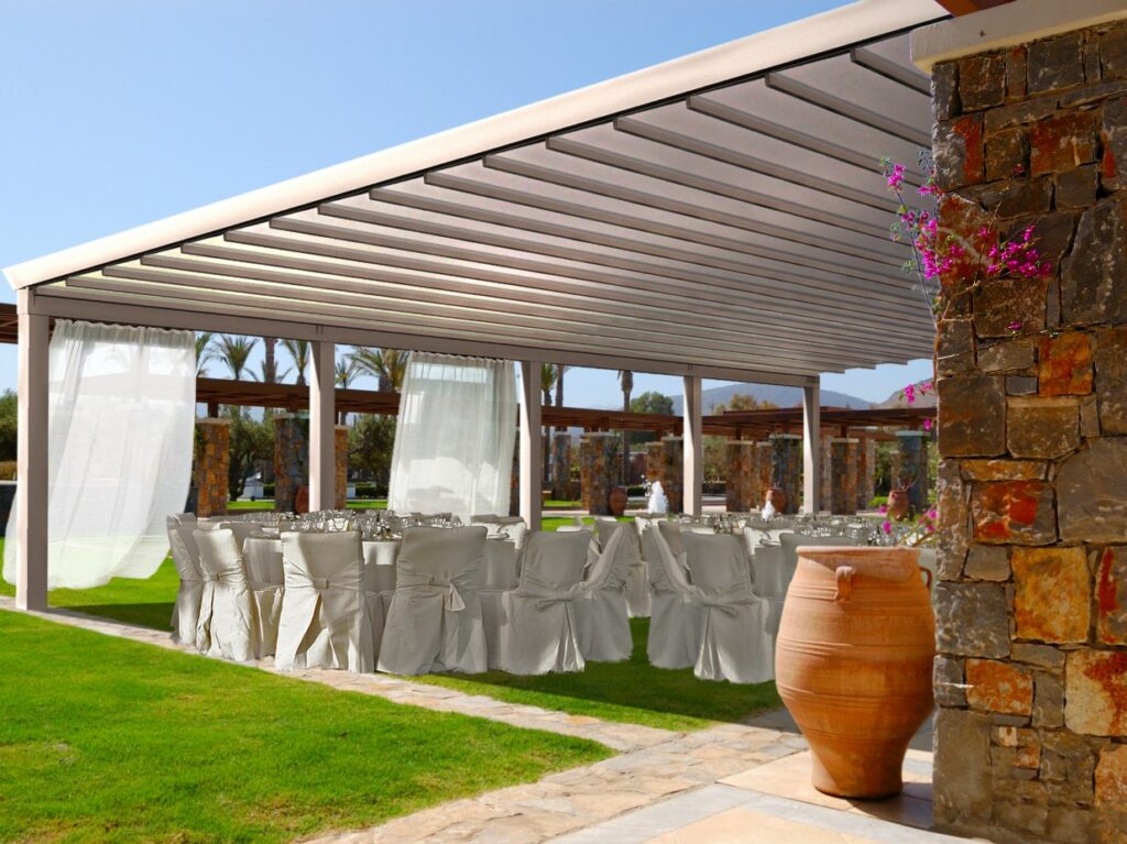 bioklimatikus pergola